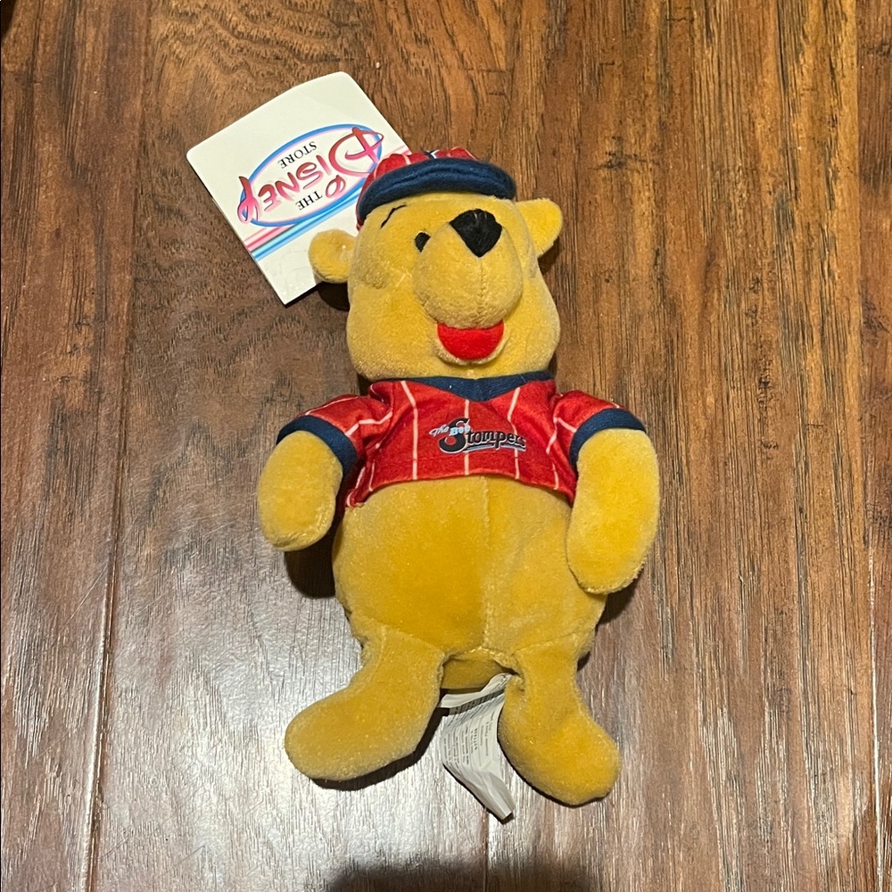 Disney Winnie the Pooh Baseball Plush - Red and Yellow
